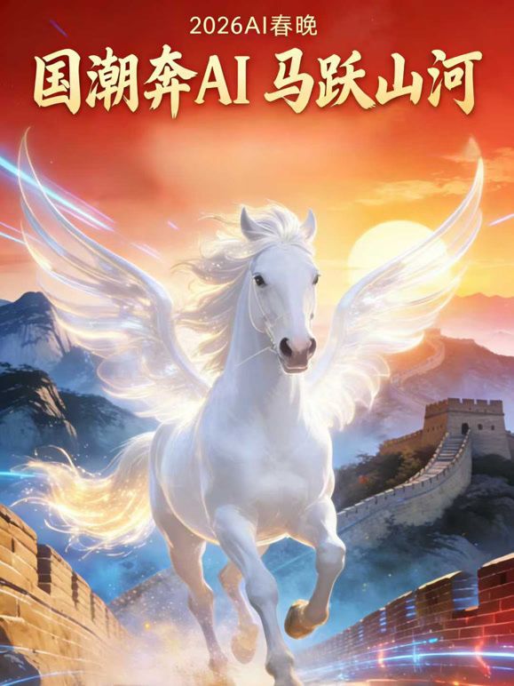 国潮奔AI马跃山河